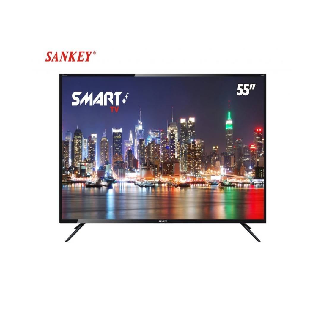 Televisor de 55″ SmartTV Sankey CLED55DW8 4K Ultradelgado y Frameless